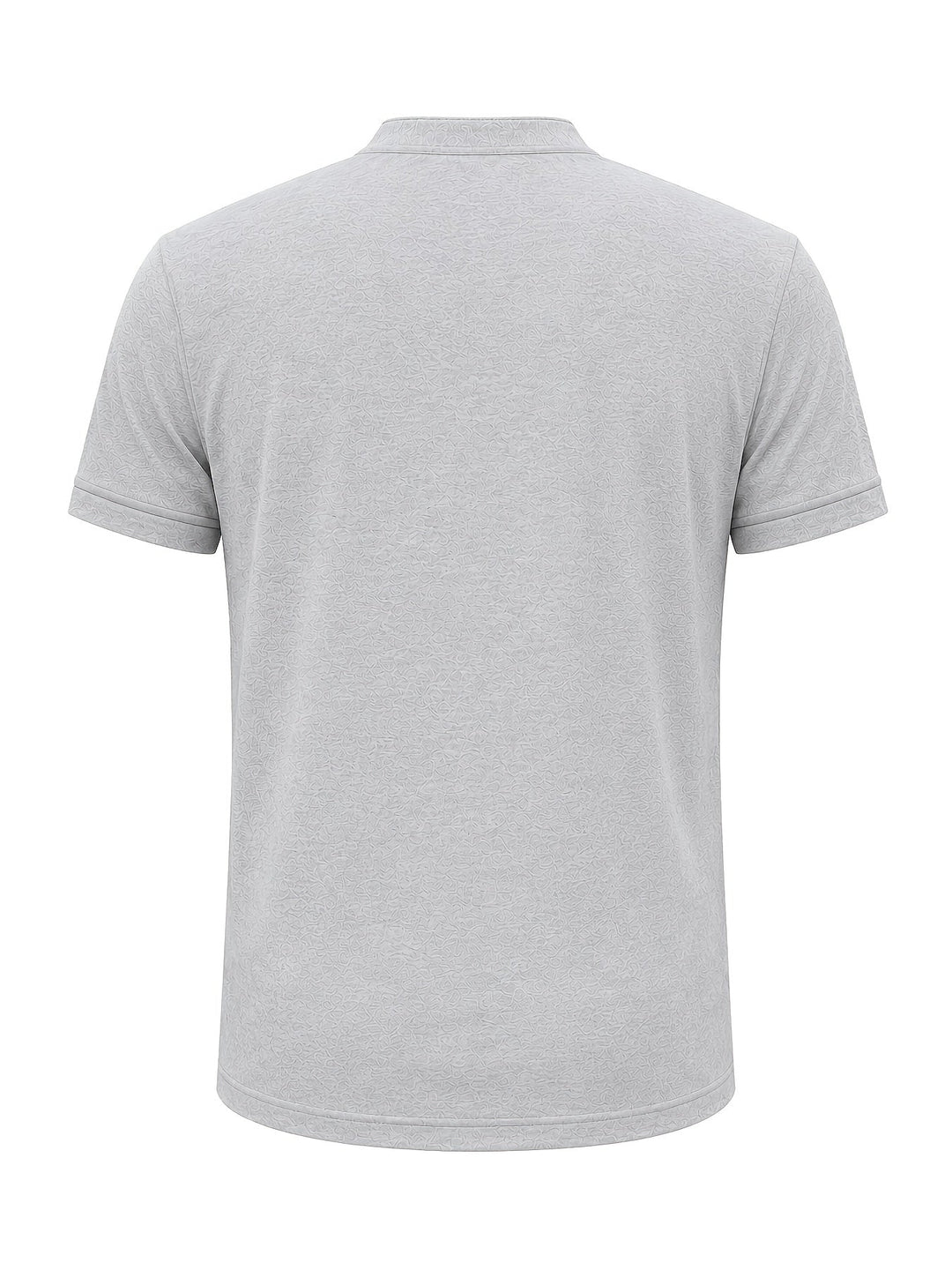 SHORT SLEEVE STAND COLLAR SHIRT FOR MEN