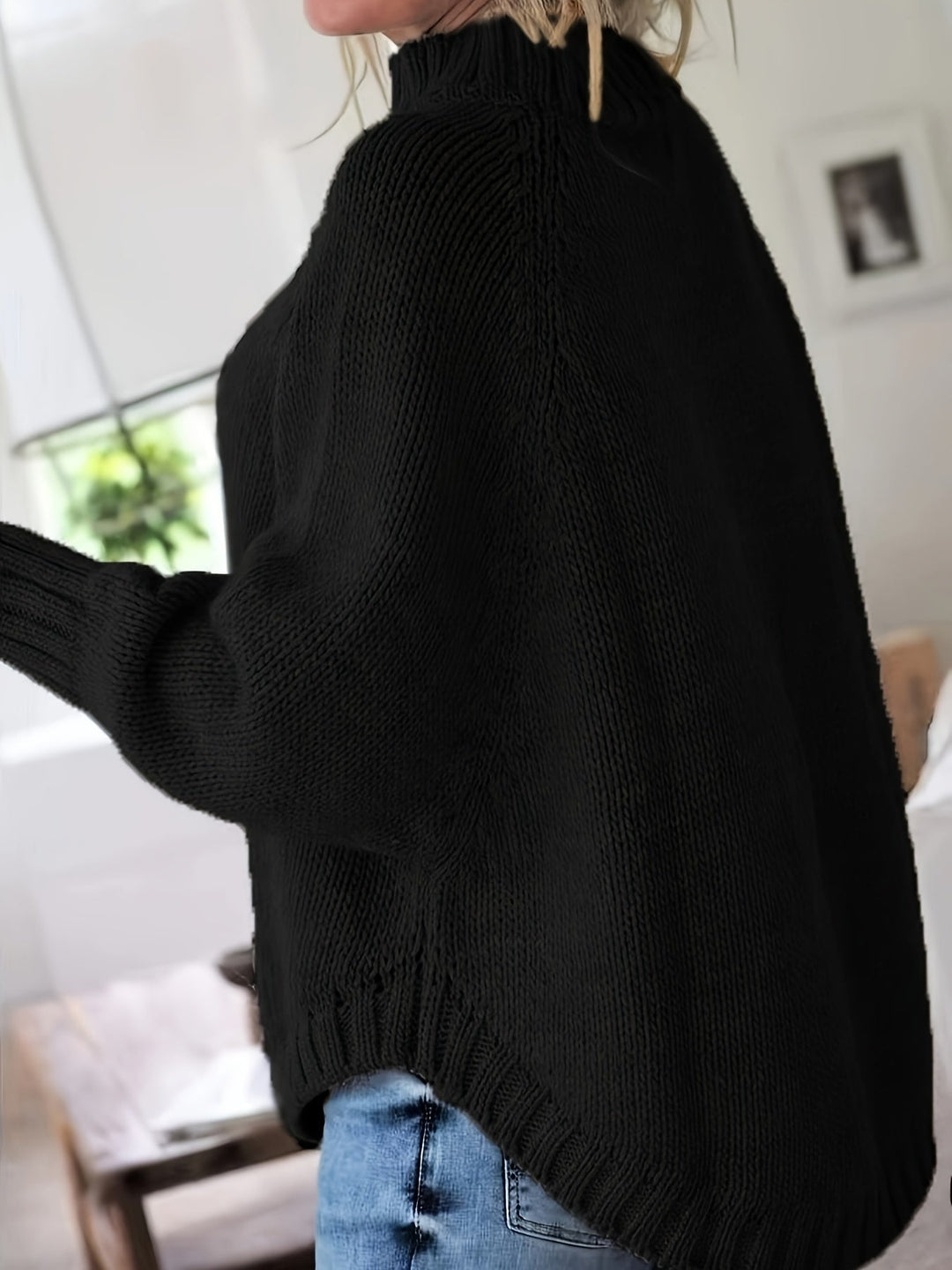 BEAUMONT NICE | PULL CÔTELÉ À OURLET ÉVASÉ POUR FEMMES