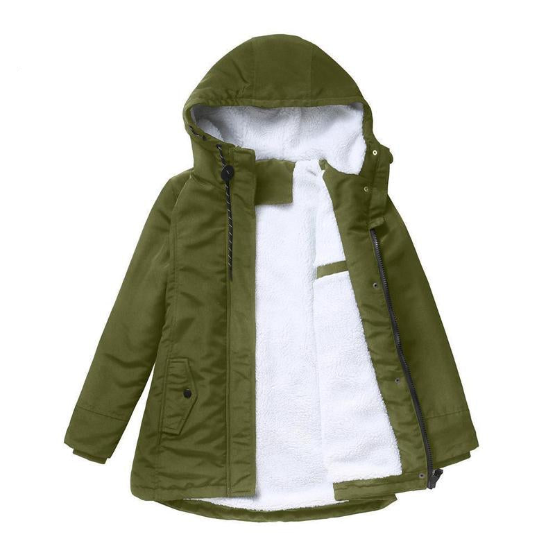 Maeve - Parka à capuche doublée polaire