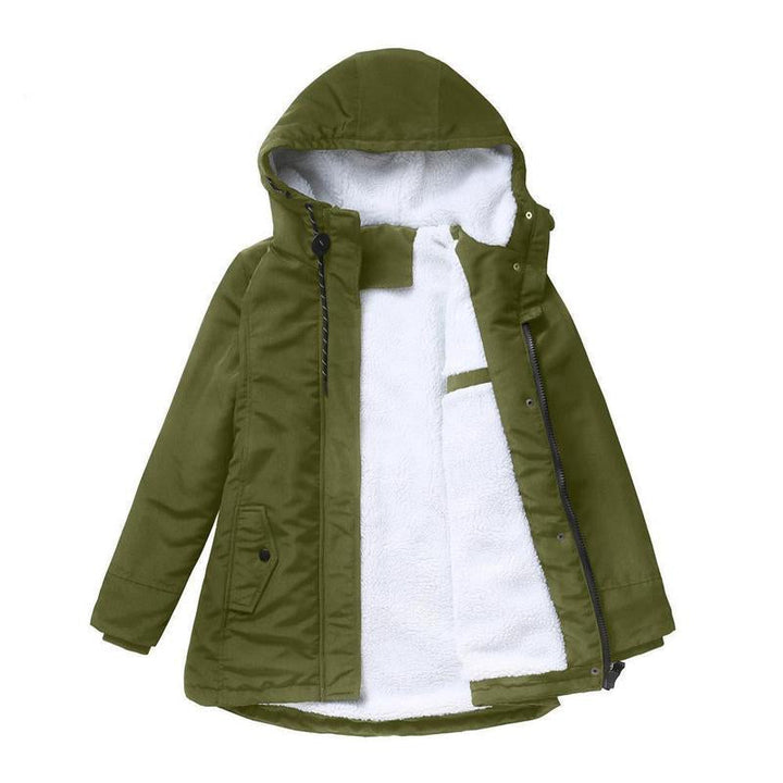 Maeve - Parka à capuche doublée polaire