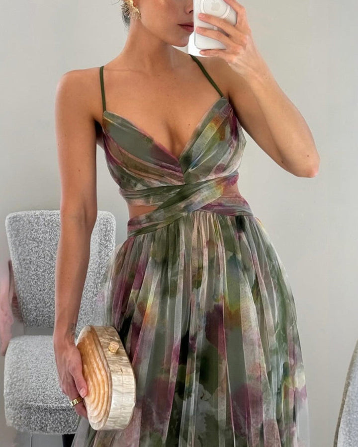 BEAUMONT NICE | ROBE MAXI FLORALE POUR FEMMES