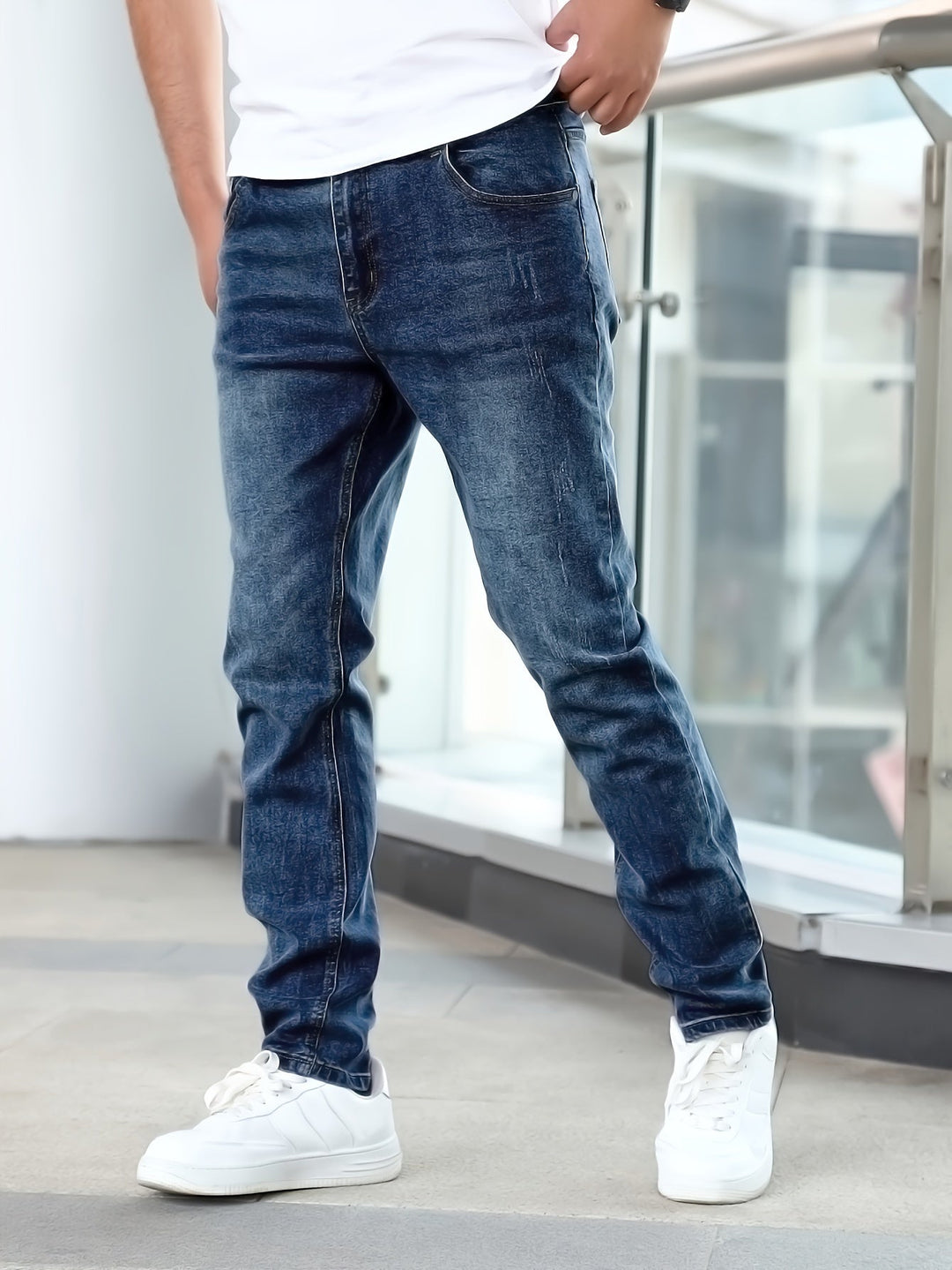 STRETCH DENIM JEANS FOR MEN