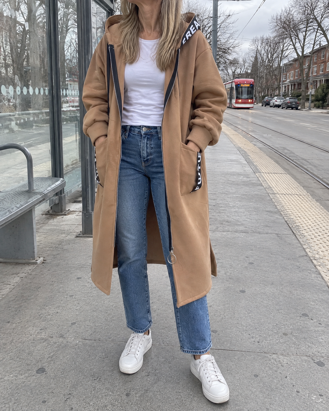 BEAUMONT NICE | MANTEAU LONG À CAPUCHE POUR FEMMES