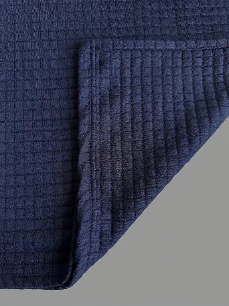 WAFFLE TEXTURE POLO FOR MEN