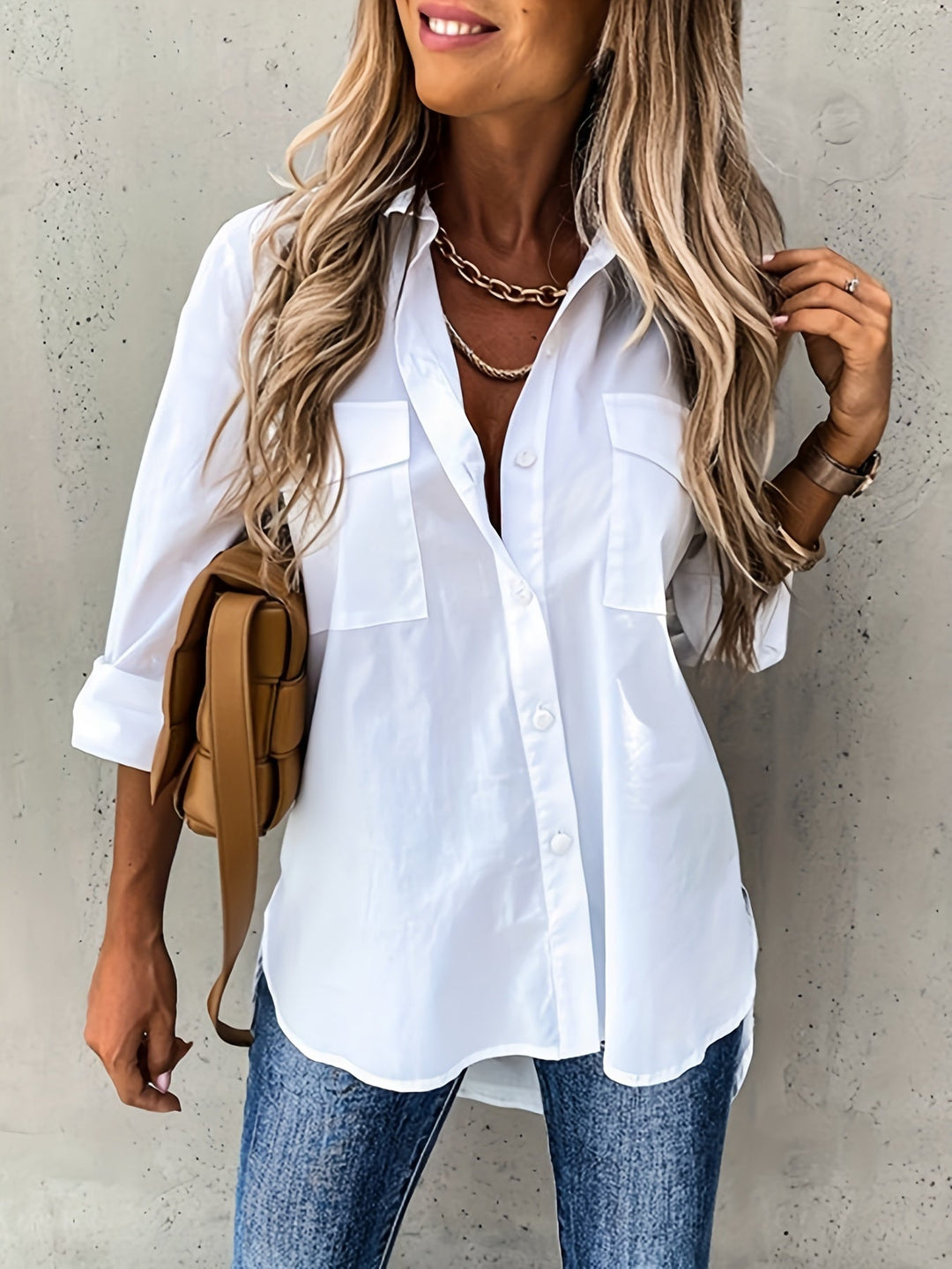 BEAUMONT NICE | CHEMISE CHIC À MANCHES LONGUES POUR FEMMES