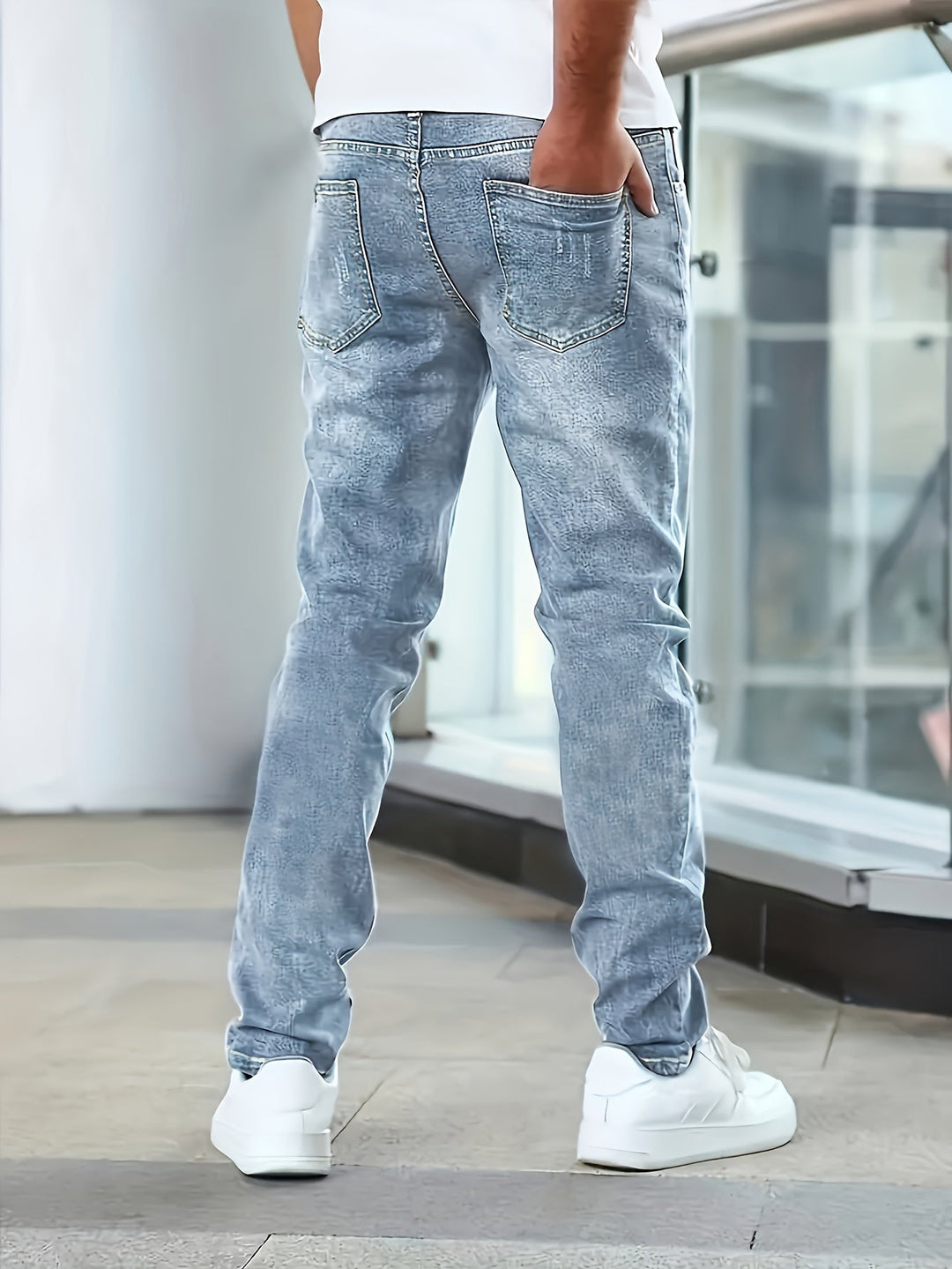 STRETCH DENIM JEANS FOR MEN