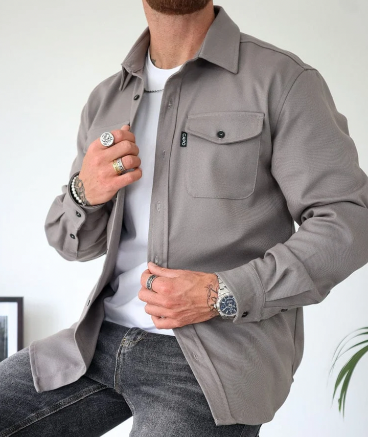 MODERN SHIRT JACKET FOR MEN