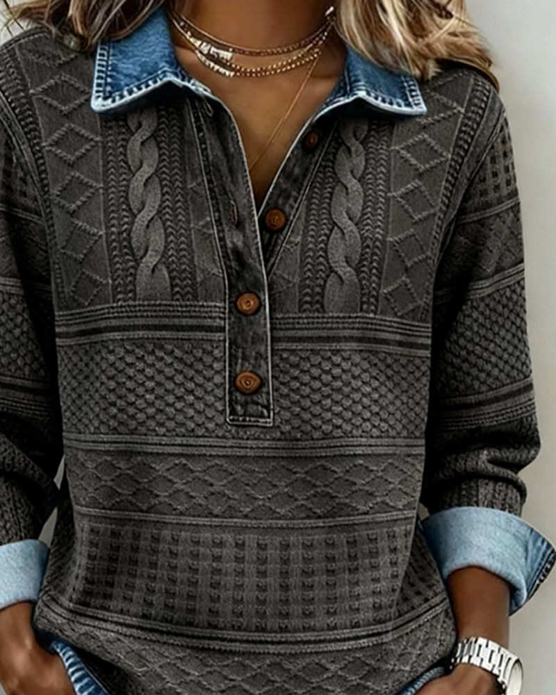 BEAUMONT NICE | CHEMISE EFFET DENIM POUR FEMME