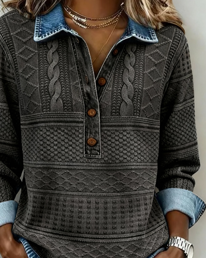 BEAUMONT NICE | CHEMISE EFFET DENIM POUR FEMME