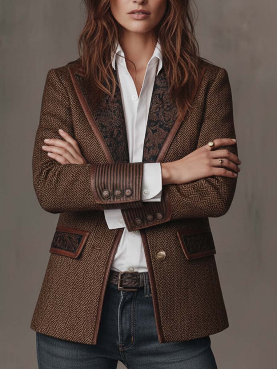 BEAUMONT NICE | BLAZER STRUCTURÉ ARTISTIQUE POUR FEMMES