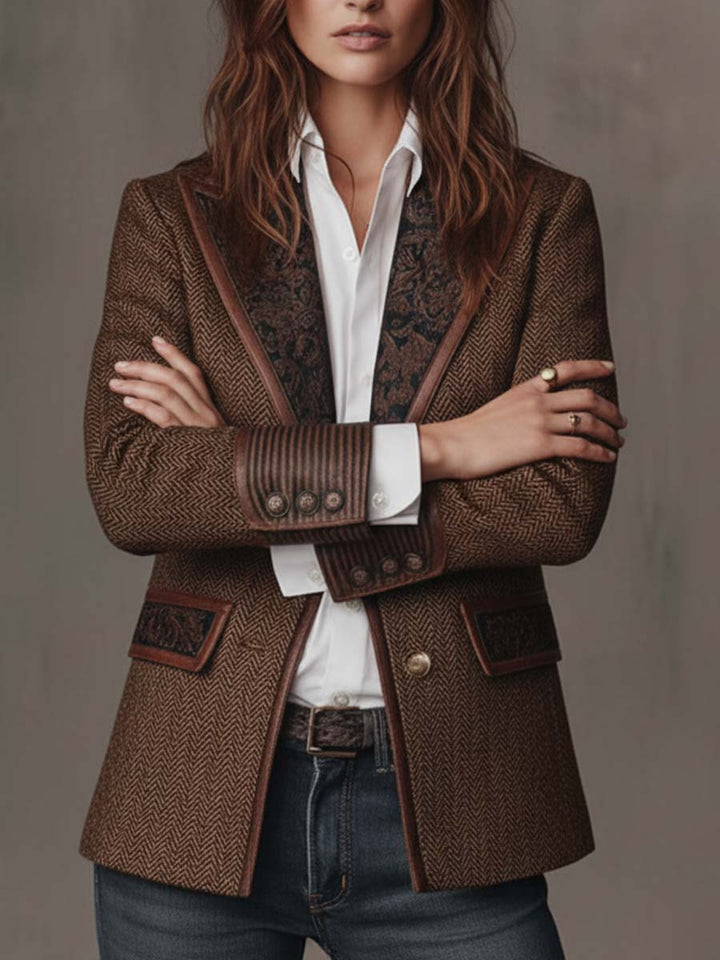 BEAUMONT NICE | BLAZER STRUCTURÉ ARTISTIQUE POUR FEMMES