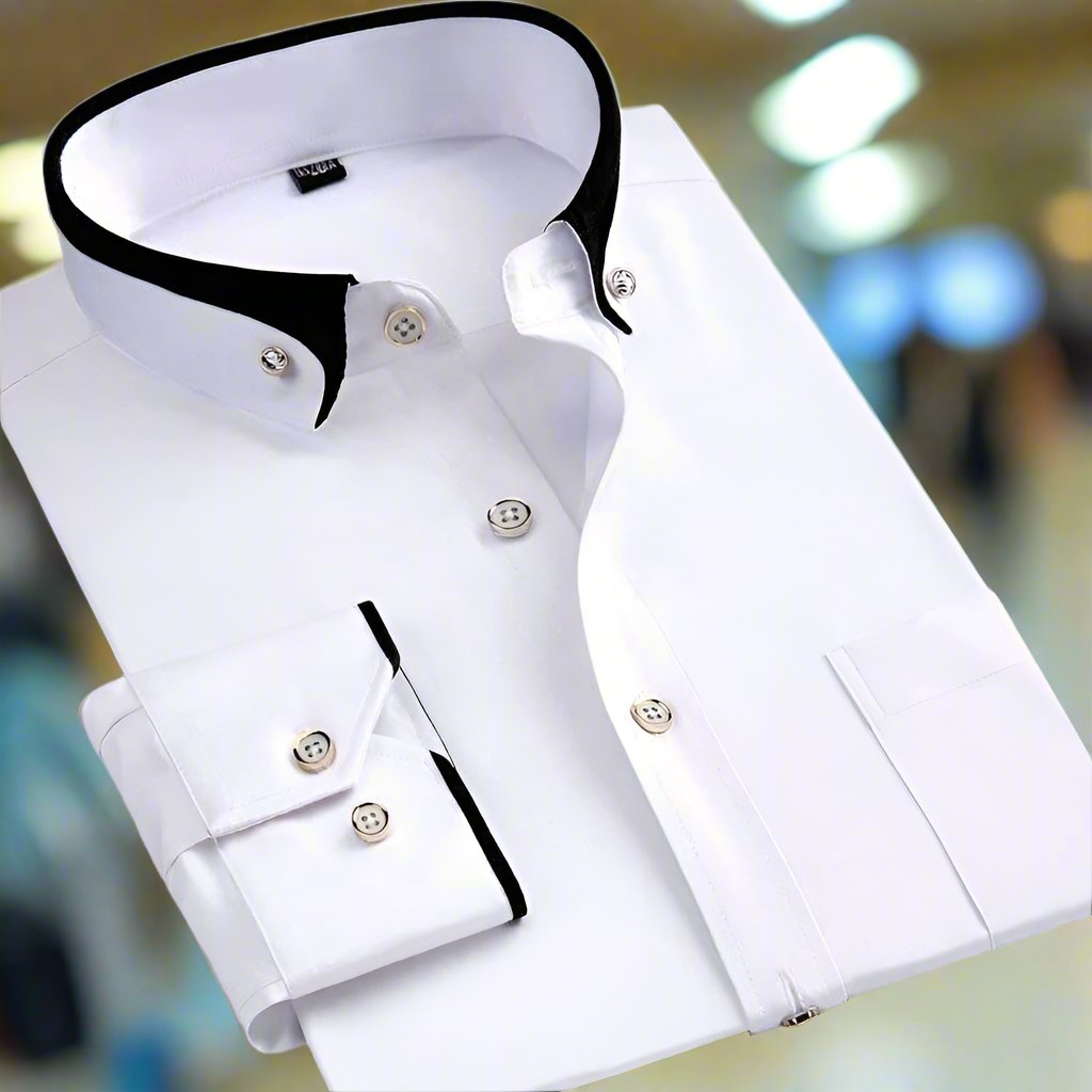 Chemise boutonnée à manches longues