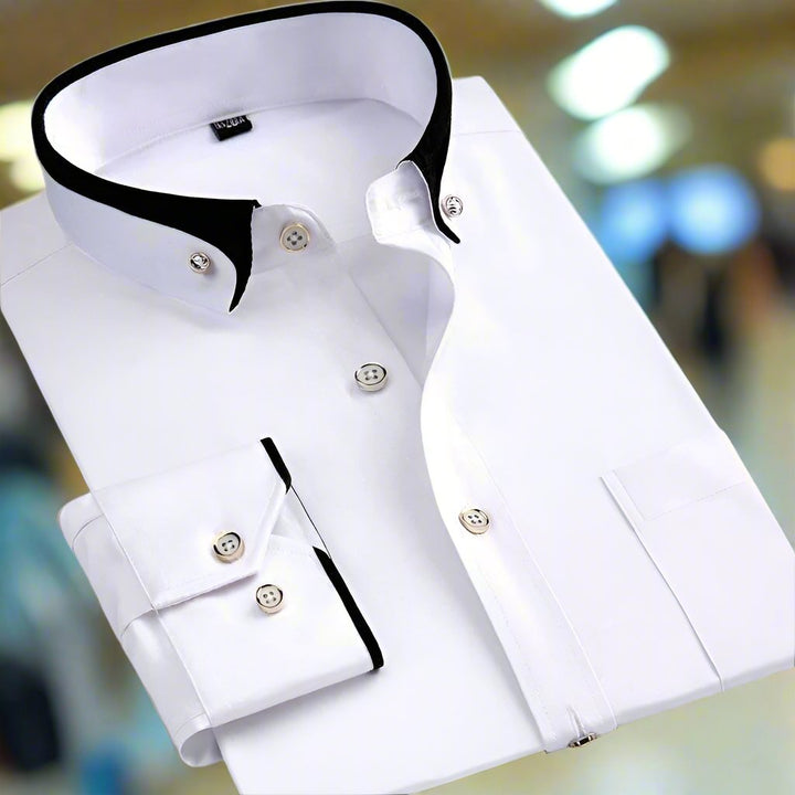 Chemise boutonnée à manches longues
