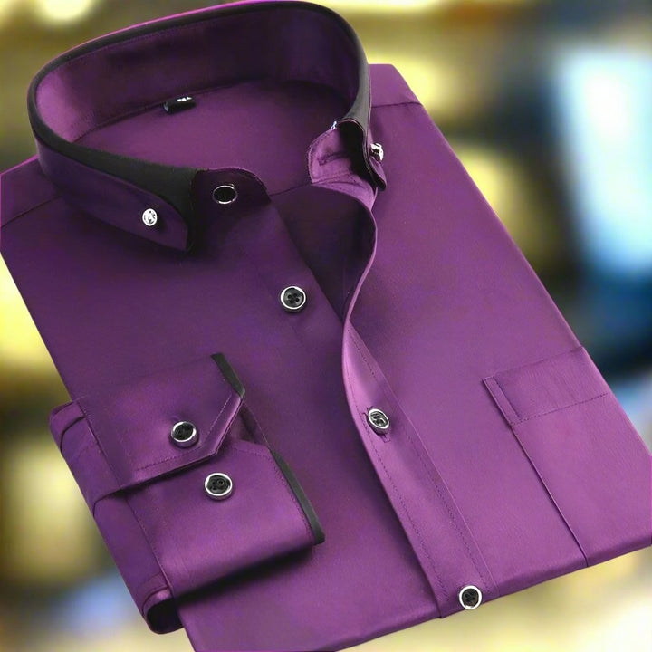 Chemise boutonnée à manches longues