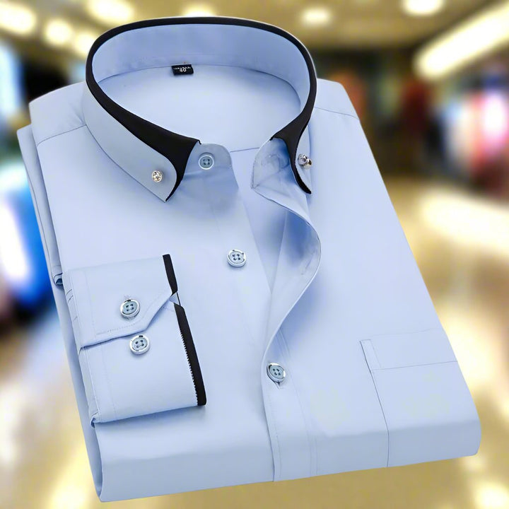 Chemise boutonnée à manches longues