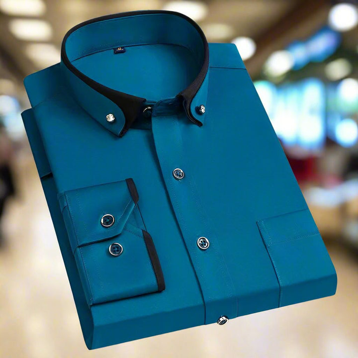 Chemise boutonnée à manches longues
