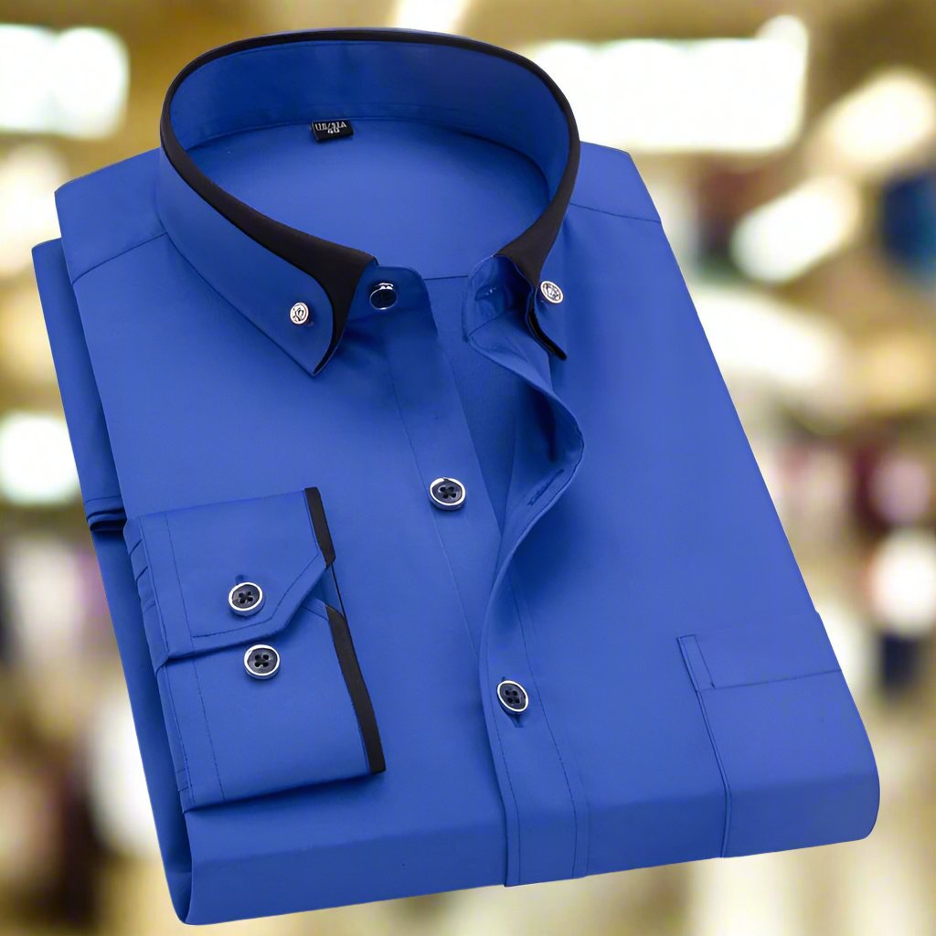 Chemise boutonnée à manches longues