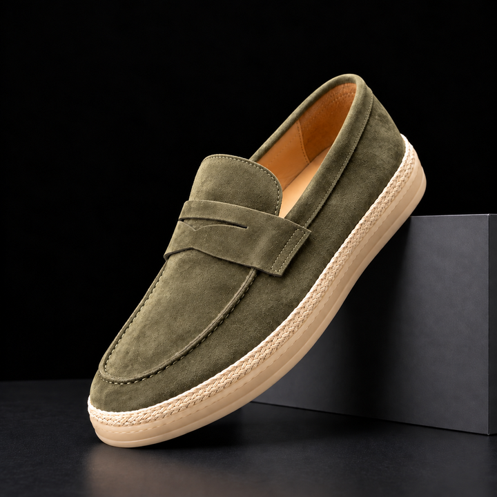 Mocassins en suédine Marcos