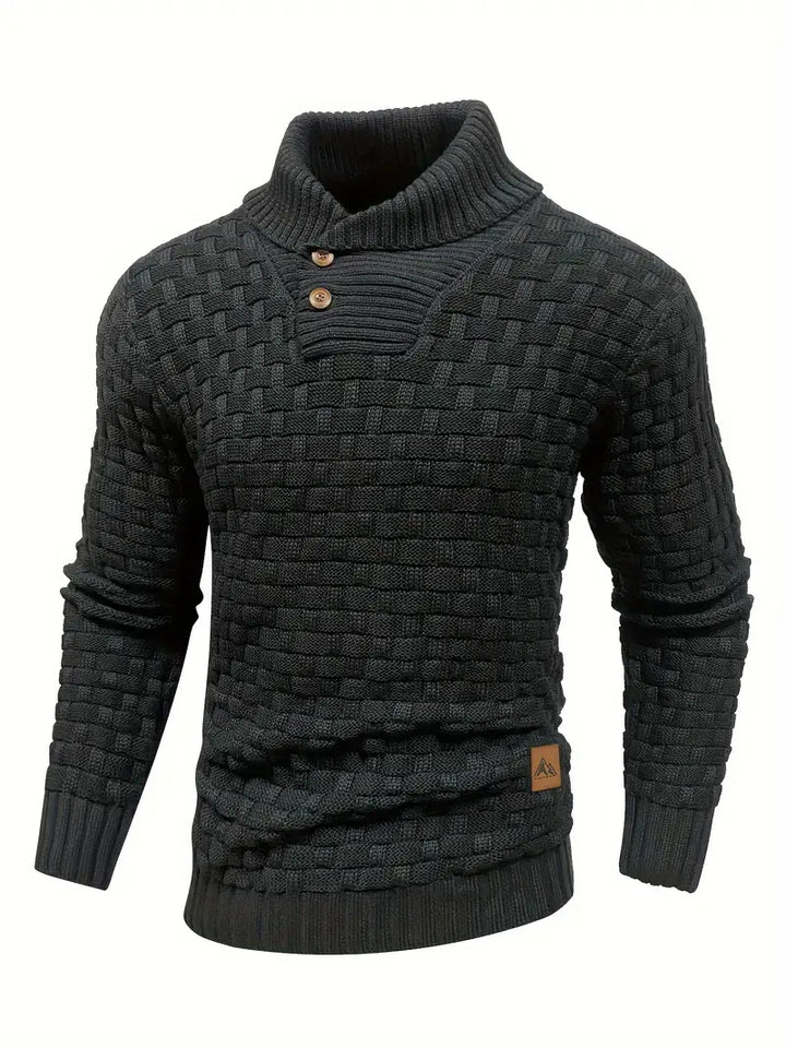 WARM KNIT SWEATER FOR MEN