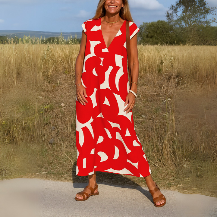 BEAUMONT NICE | ROBE IMPRIMÉE POUR FEMME