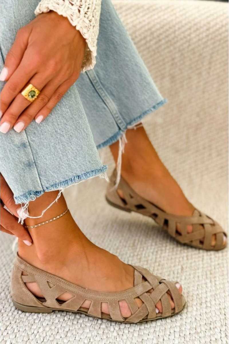 BEAUMONT NICE | SANDALES D'ÉTÉ TRESSÉES POUR FEMMES