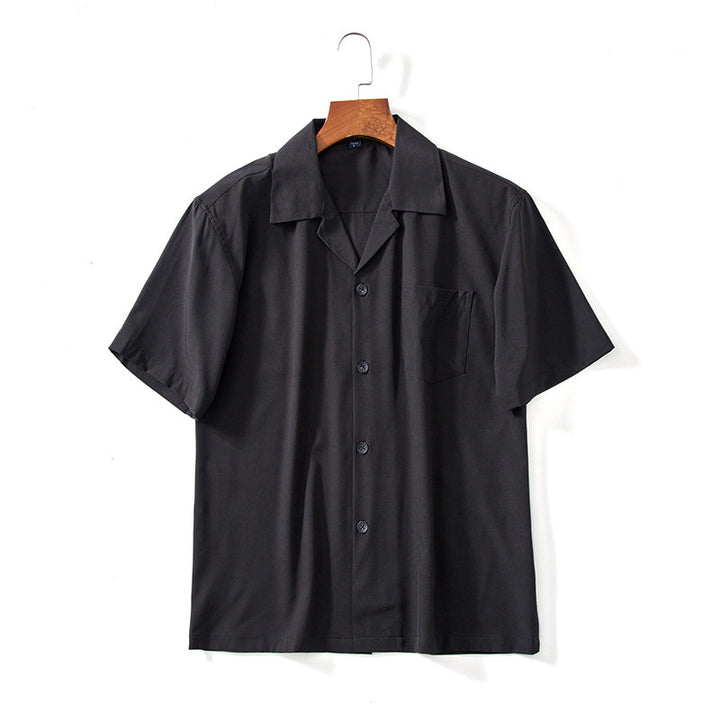CUBAN COLLAR SUMMER SHIRT FOR MEN