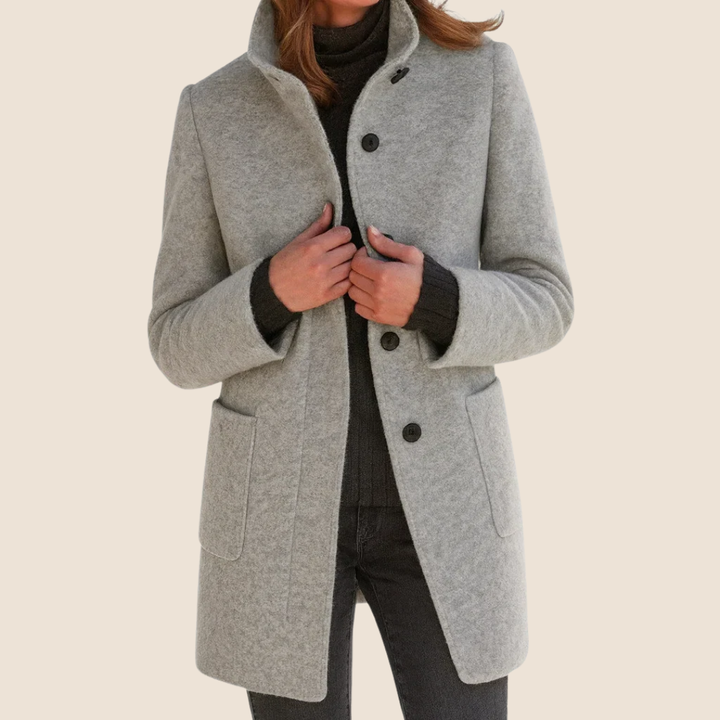 BEAUMONT NICE | MANTEAU CINTRÉ À BOUTONS POUR FEMMES