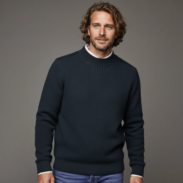 Pull en maille texturée Wellington