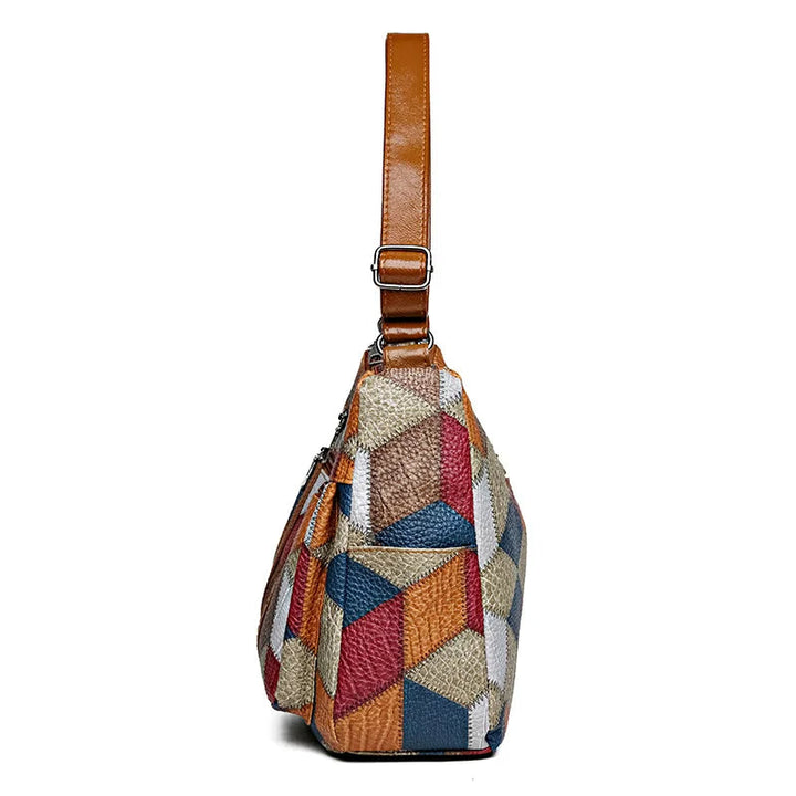 BEAUMONT NICE | SAC PATCHWORK GÉOMÉTRIQUE POUR FEMMES