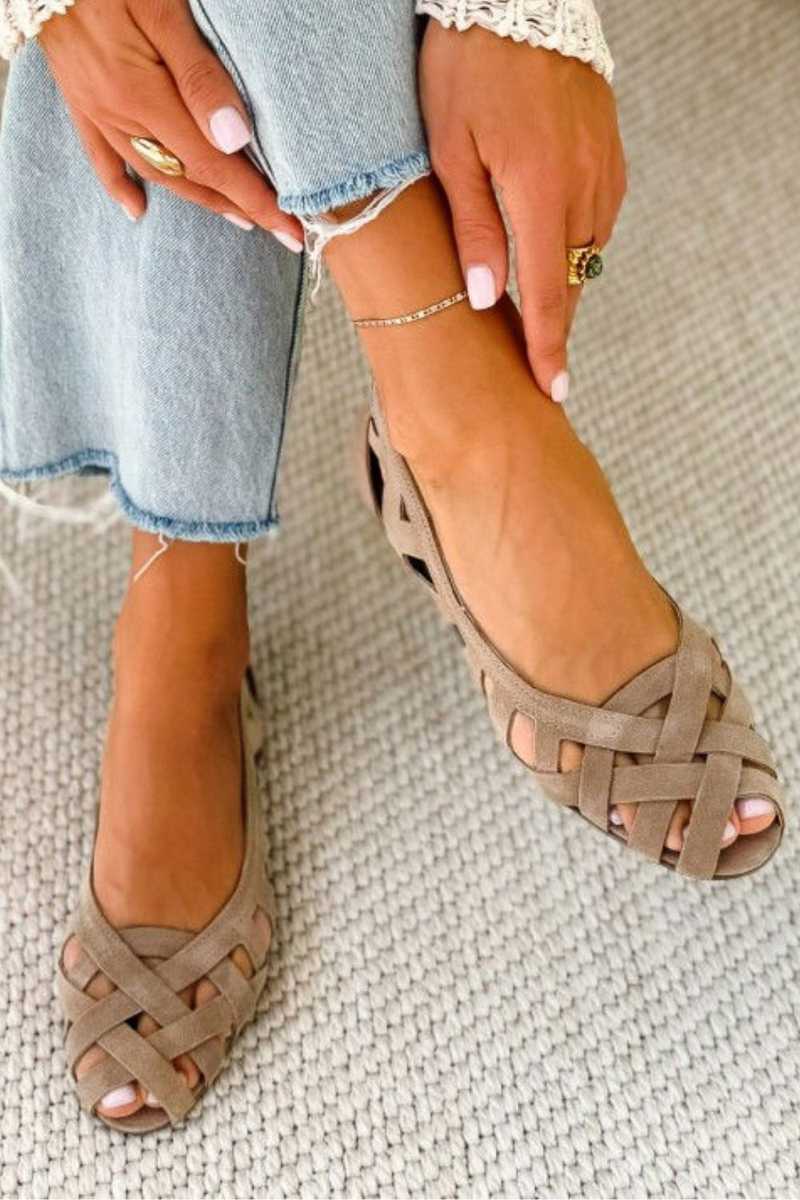 BEAUMONT NICE | SANDALES D'ÉTÉ TRESSÉES POUR FEMMES