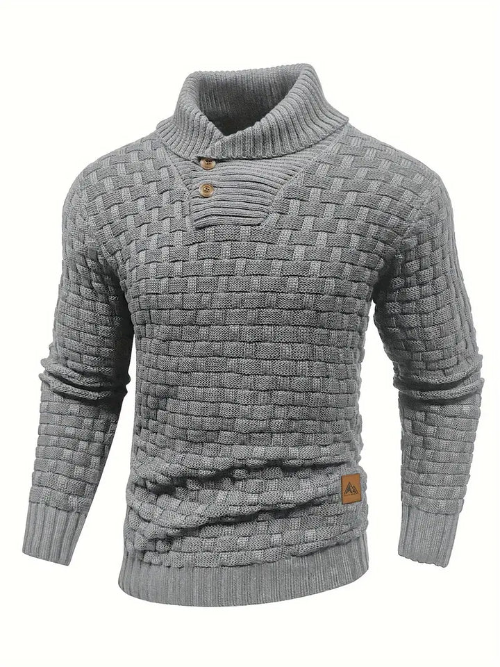 WARM KNIT SWEATER FOR MEN