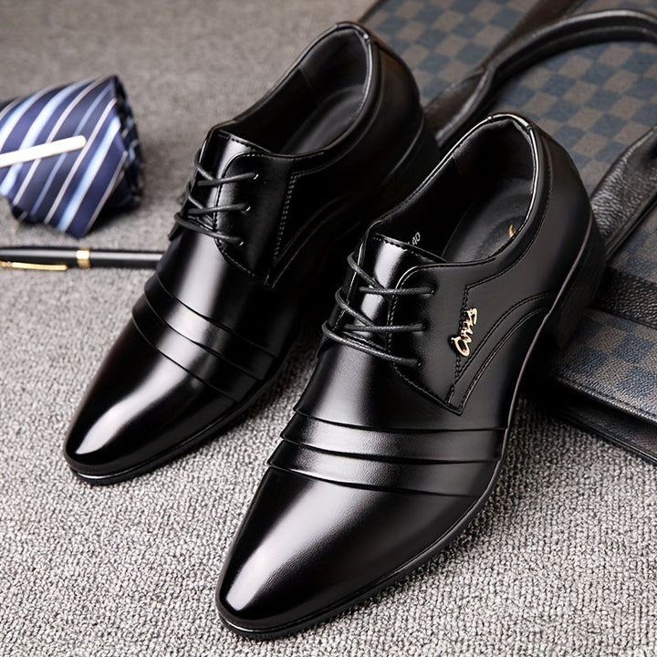 BUSINESS PU LACE SHOES FOR MEN