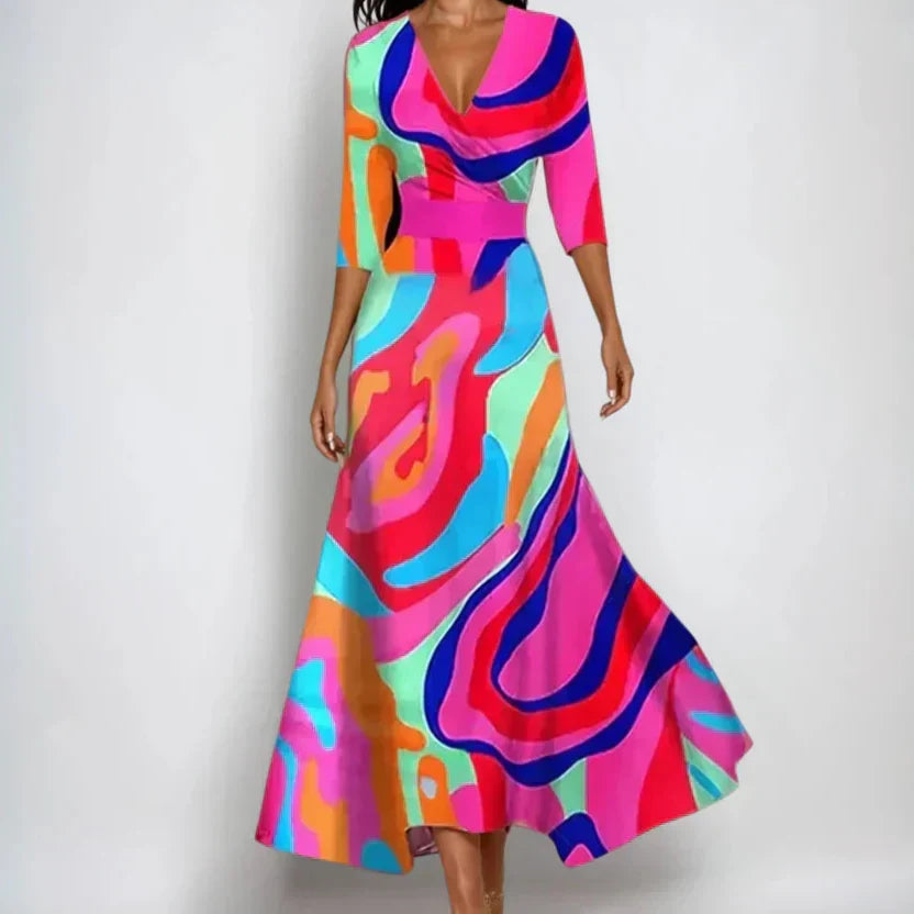 BEAUMONT NICE | ROBE PORTEFEUILLE ÉLÉGANTE POUR FEMME