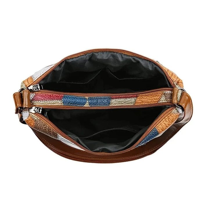 BEAUMONT NICE | SAC PATCHWORK GÉOMÉTRIQUE POUR FEMMES
