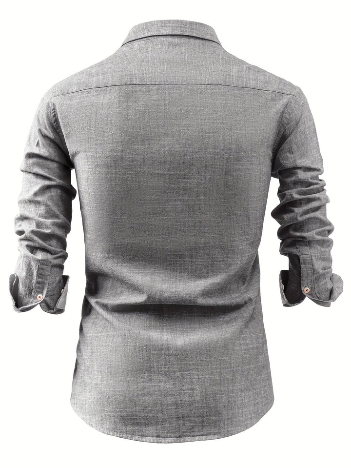 POCKET COTTON SHIRT FOR MEN