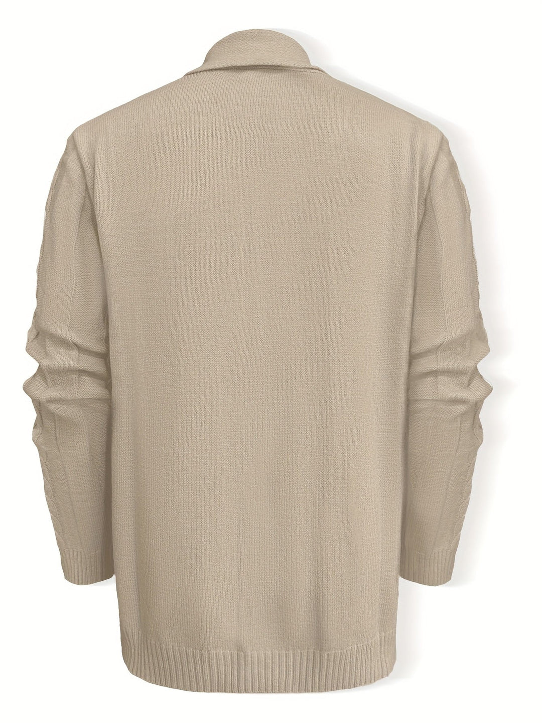 TEXTURED KNIT CARDIGAN FOR MEN