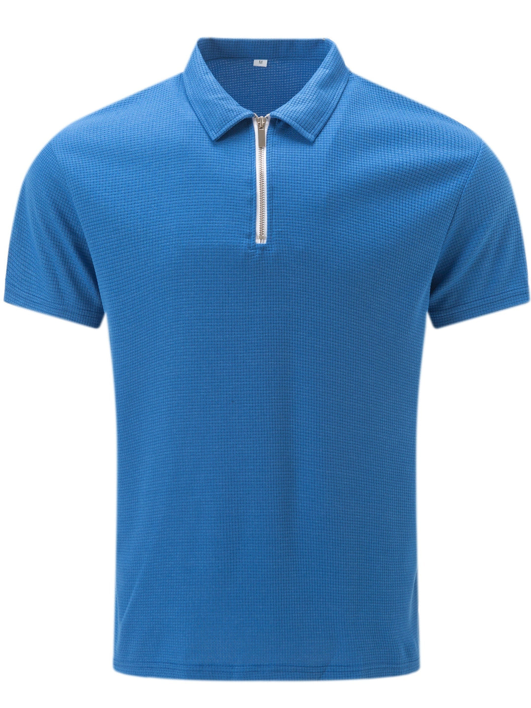 ZIPPER SHORT SLEEVE SHIRT FOR MEN