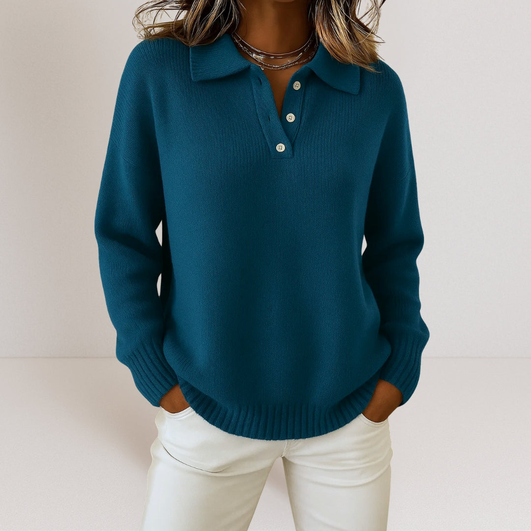 BEAUMONT NICE | PULL EN MAILLE À COL POUR FEMME