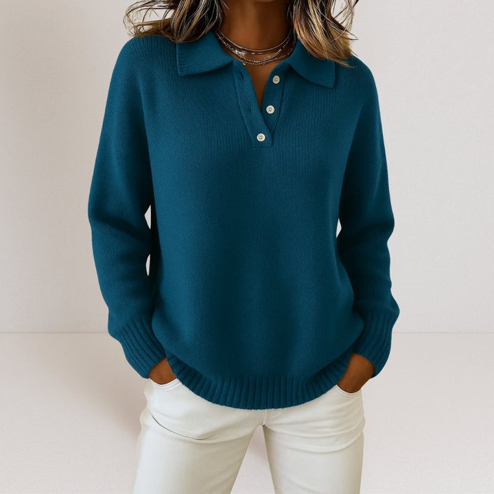 BEAUMONT NICE | PULL EN MAILLE À COL POUR FEMME