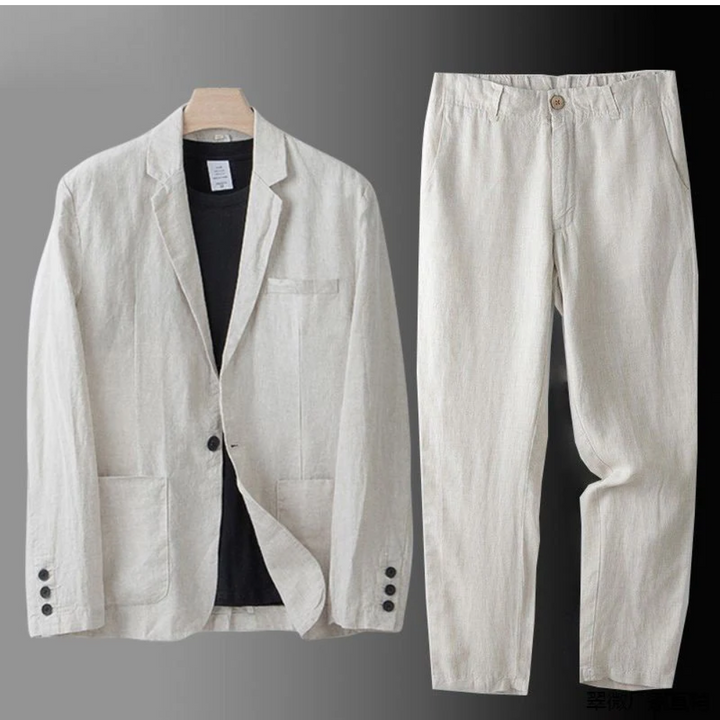 LINEN TWO PIECE SET FOR MEN
