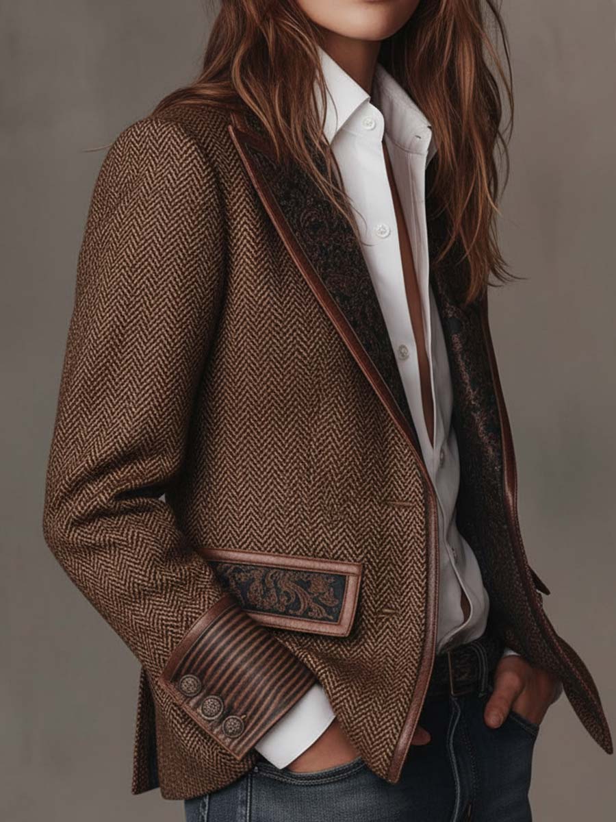BEAUMONT NICE | BLAZER STRUCTURÉ ARTISTIQUE POUR FEMMES