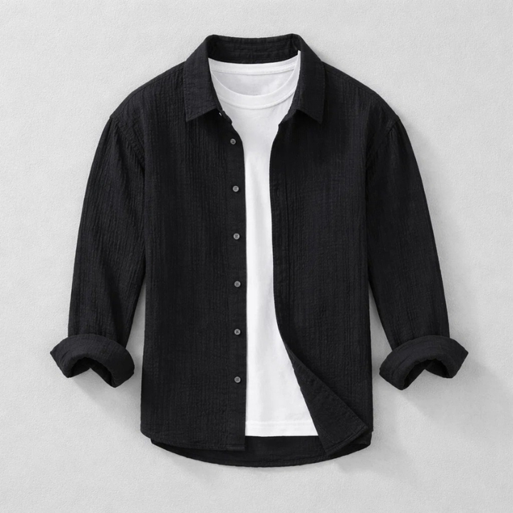GAUZE COTTON SHIRT FOR MEN