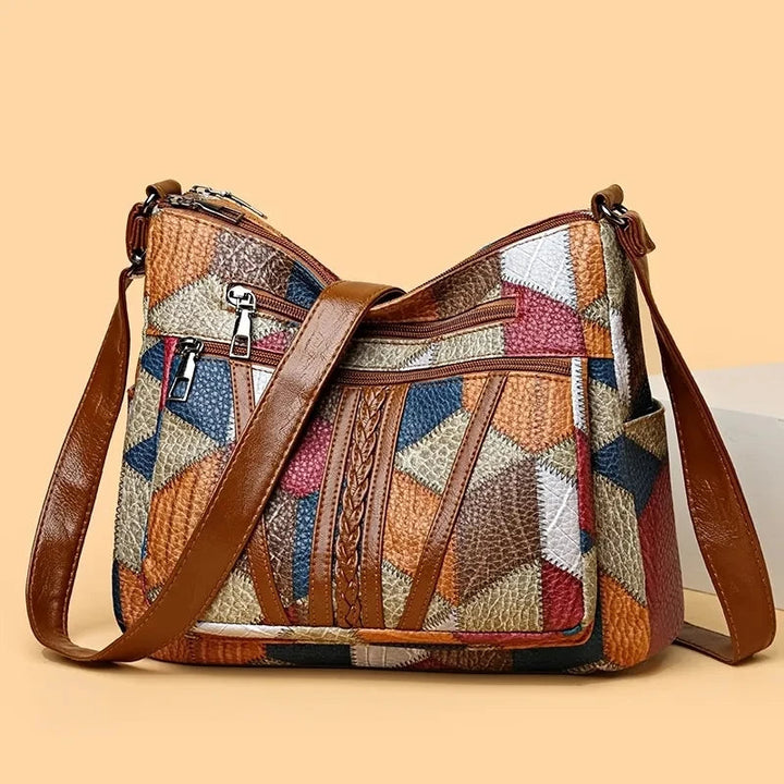 BEAUMONT NICE | SAC PATCHWORK GÉOMÉTRIQUE POUR FEMMES