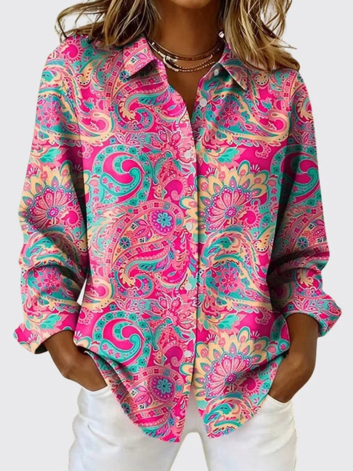BEAUMONT NICE | BLOUSE À IMPRIMÉ PAISLEY POUR FEMMES