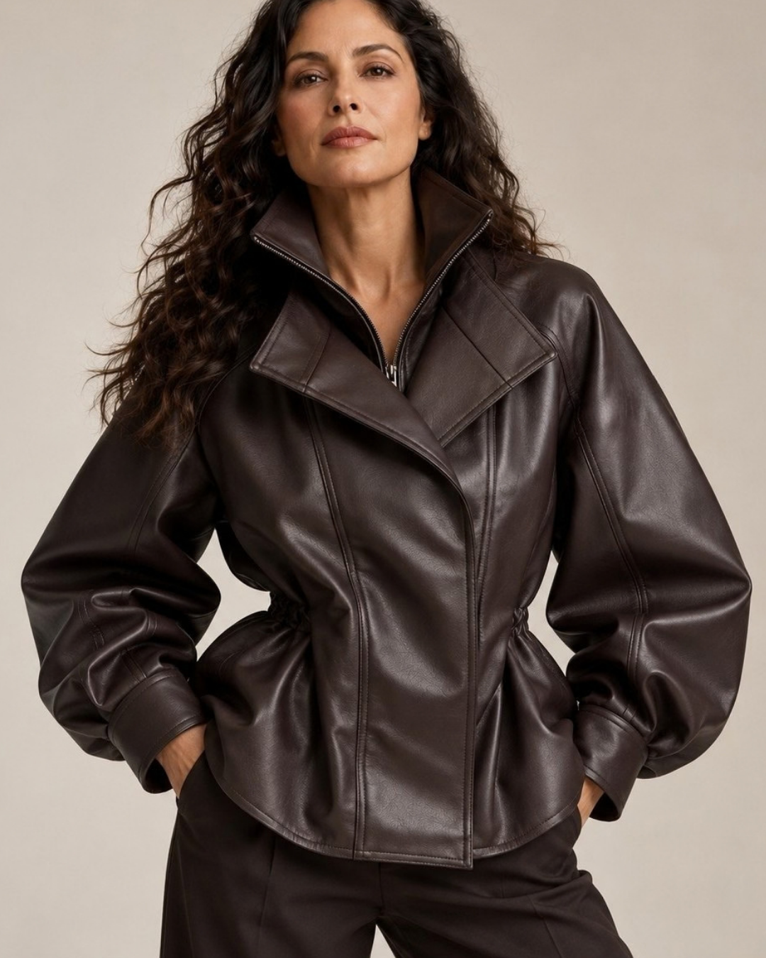 Veste péplum Audra