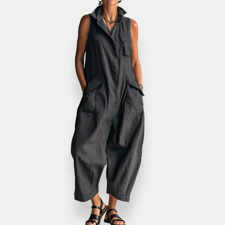 BEAUMONT NICE | COMBINAISON CARGO SANS MANCHES POUR FEMMES