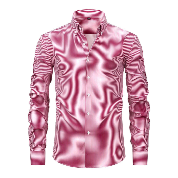 STRIPED STRETCH SHIRT FOR MEN