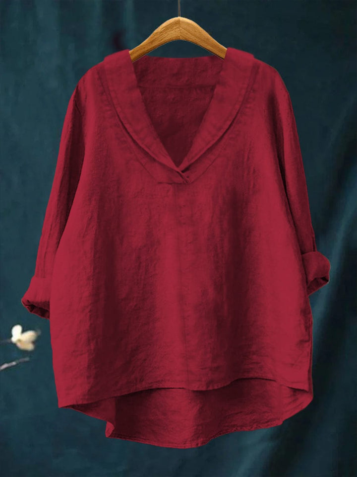 BEAUMONT NICE | BLOUSE COL V AMPLE POUR FEMMES