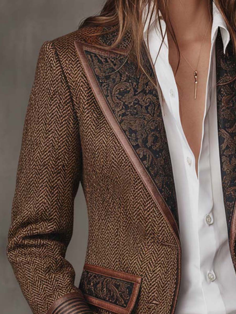 BEAUMONT NICE | BLAZER STRUCTURÉ ARTISTIQUE POUR FEMMES
