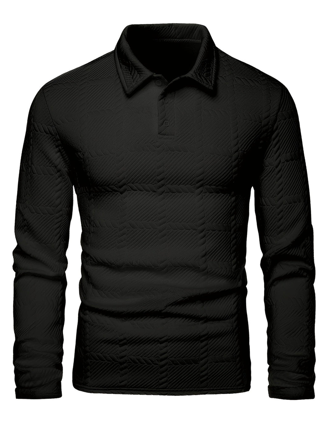 JACQUARD POLO SHIRT FOR MEN